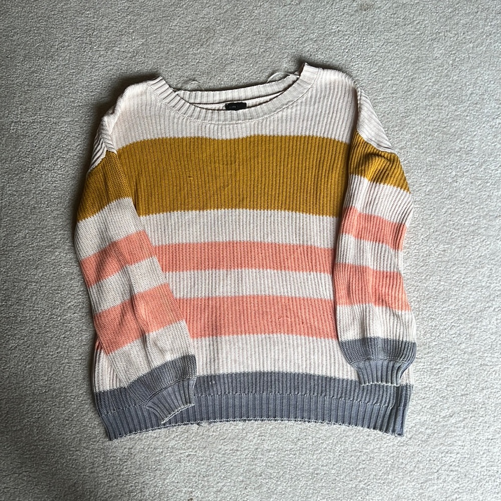 Boutique sweater colorful